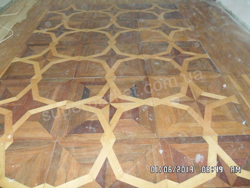 не циклеванный пол