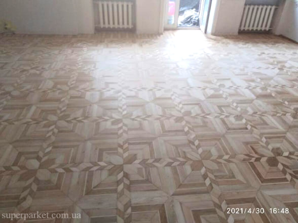 Реставрація паркету, Федір та  Елла, Київ Подiльський